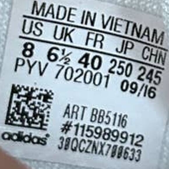 Adidas - Tubular Defiant - Running Shoes - White - Women's - 8 - ART BB5116 - Picture 9 of 9